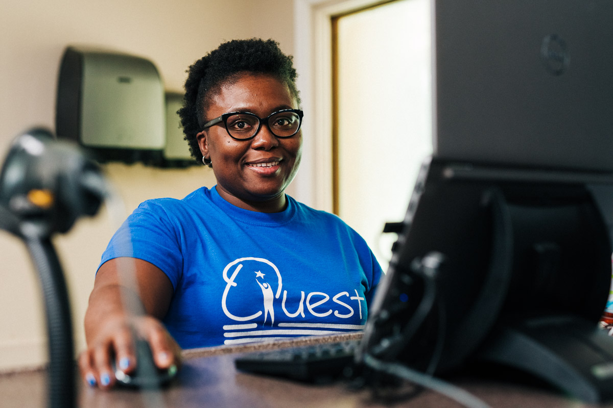 Quest, Inc. - Team Member Highlight Vevelyn Robinson