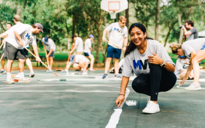 Orlando Magic at Camp Thunderbird