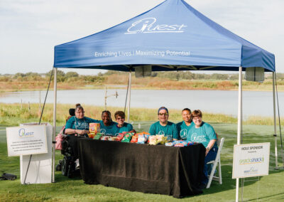 Quest clients at the 10th Annual Golf Quest.