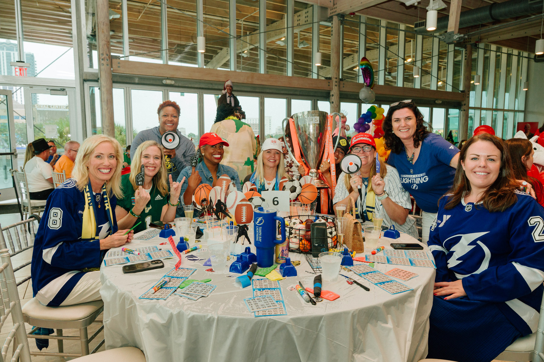 Photo of attendees at Playbingo 2025