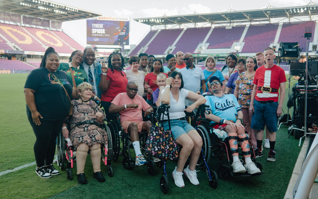 Quest Clients Experience ASL Night with Orlando City Soccer Club