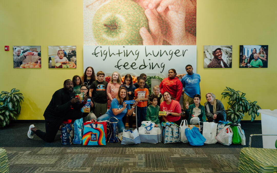 Quest Kids Academy Students Lead First-Ever Food Drive