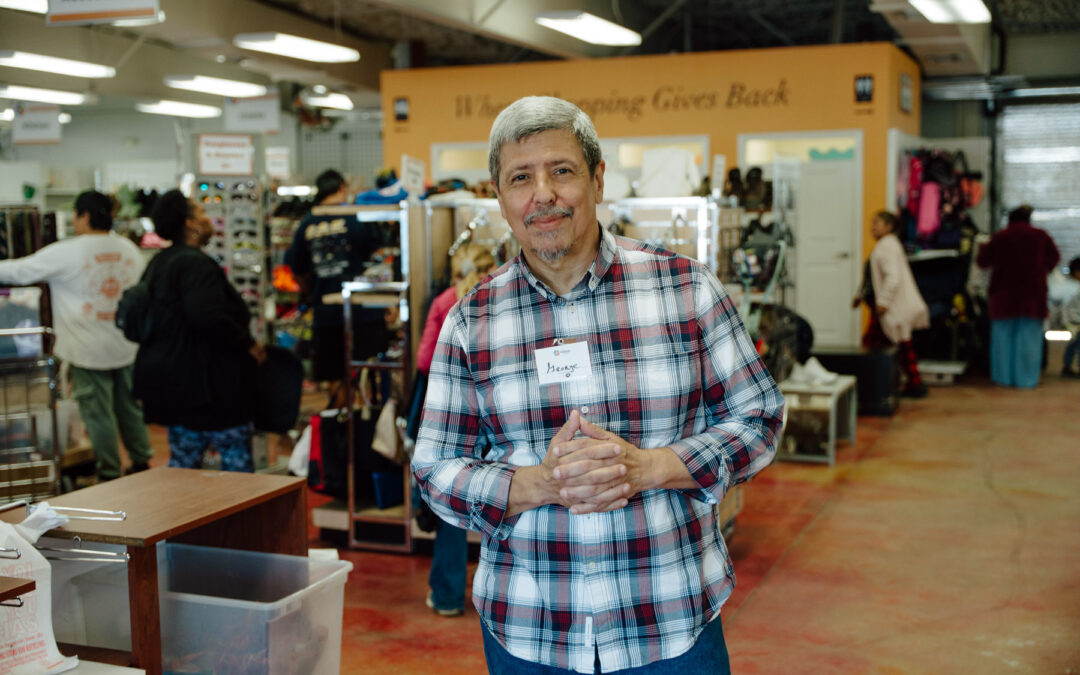 George at the Sharing Center in Longwood