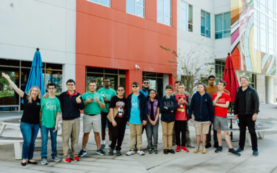 Quest Board Member Gives Students Behind the Scenes Tour of EA Orlando